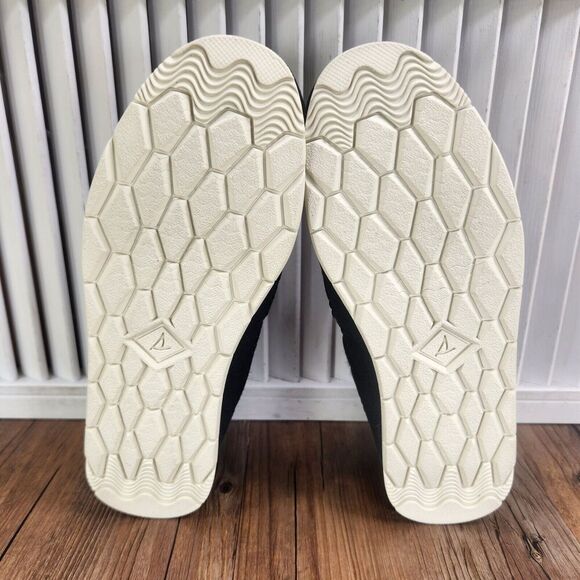 Sperry Moc-Sider Base Core Black Womens Sz 6 M Suede Casual Slip On Loafer Shoes - Picture 8 of 11